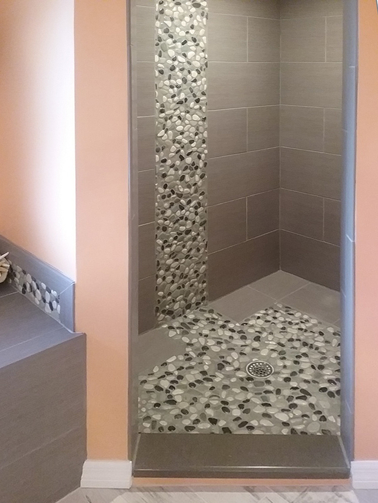 glazed-bali-turtle-pebble-tile-shower-floor-and-accent