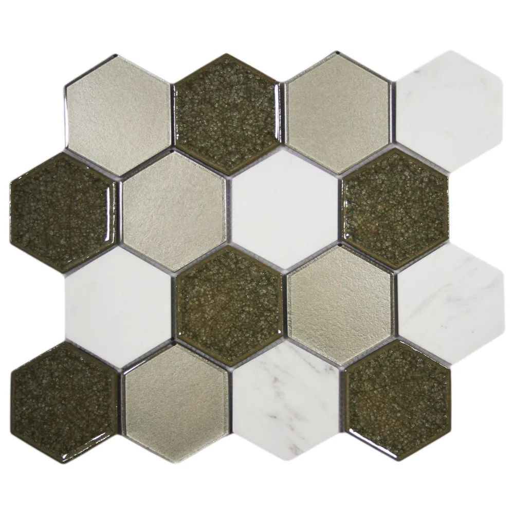 Sienna Blend Hexagon Tile