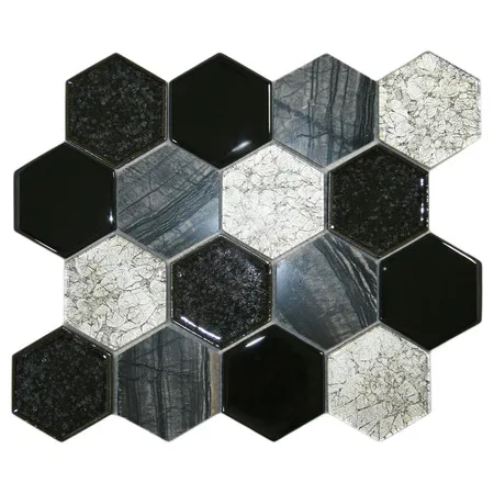 Mod Blend Stone Hexagon Tile