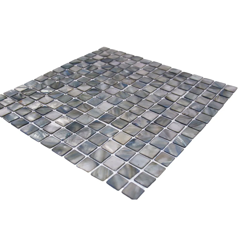 Dolphin Gray Pearl Shell Tile