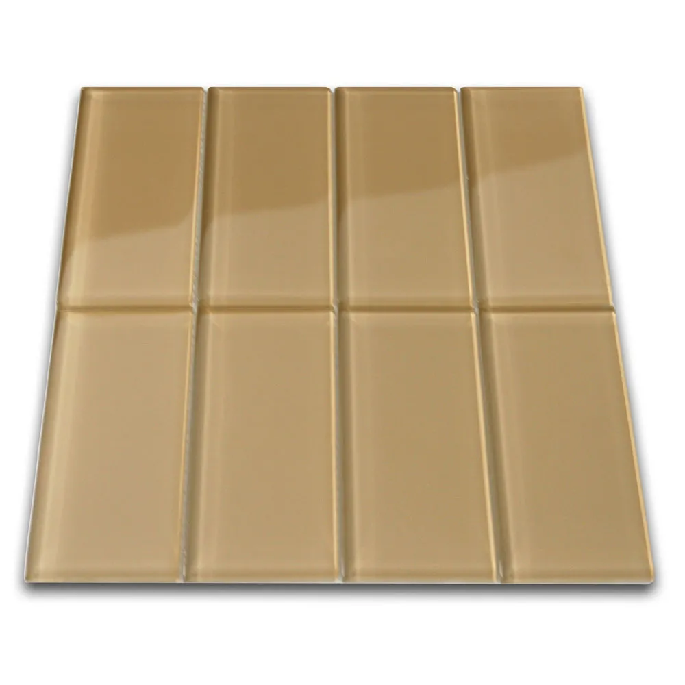 Champagne Glass Subway Tile