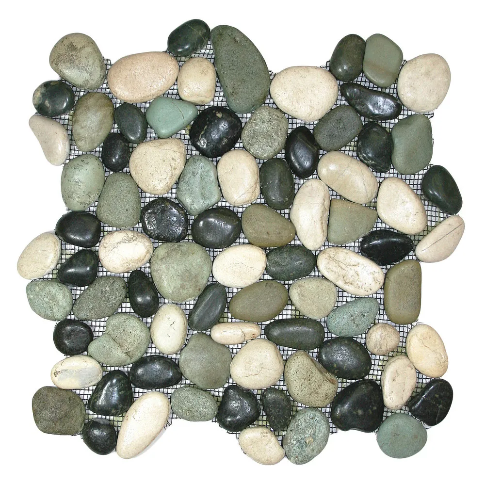Glazed Bali Turtle Pebble Tile