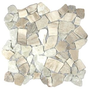 Mixed Quartz Mosaic Tile - Pebble Tile Shop