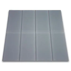 Frosted Ocean Glass Subway Tile