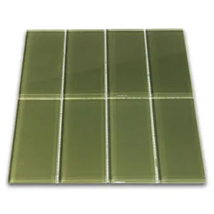 Sagebrush Glass Subway Tile