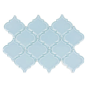 Vapor Arabesque Glass Tile